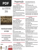 III Encontro de Pesquisadores Do ATRIVM 20161