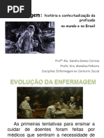 Enfermagem e a Contextualização Histórica
