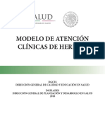 Modelo Atencion Clinicas Heridas