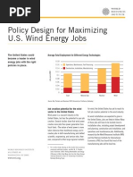 Factsheet Policy Design For Maximizing Us Wind Energy Jobs