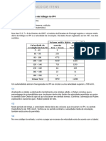 Volume e velocidade de tráfego no IP4