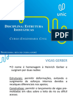 Vigas Gerber: estruturas isostáticas com balanços