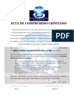 Acta de Compromiso PDF