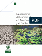 La Econo Mía Del Cambio Climático en América Latina y El Caribe
