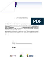 Carta de Compromiso