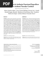 Lista de instrumentos para avaliar AVC