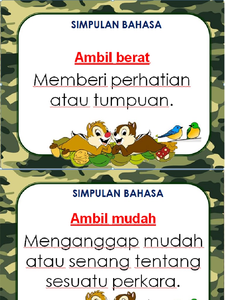 Simpulan Bahasa Combined