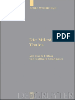 Georg Wohrle (Ed.), Gotthard Strohmaier (Contributor) - Die Milesier - Thales (2009)