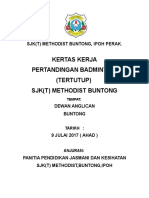 Kertas Kerja Pertandingan Badminton 2010