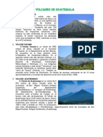 Los 37 Volcanes de Guatemala