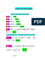 Ejercicios de Derivadas Semana 6