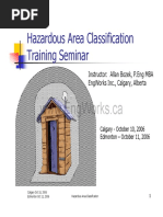 API RP 500/505 Hazardous Area Guidelines | PDF | Gas Technologies | Gases