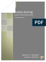 Analisa Scoring Sustainability Report