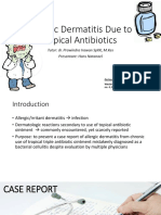 CSS - Allergic Dermatitis Due to Topical Antibiotics.ppt