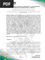 A Brincadeira e o Jogo Na Literatura – Uma Proposta