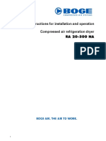 Manual de Operacion Secadores Ra 100 y Ra 125