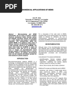 Biomedical Applications of Mems