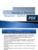 Atentia Si Memoria