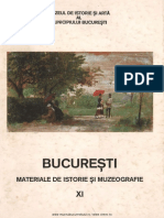 11 Bucuresti Materiale de Istorie Si Muzeografie Xi 1992 PDF