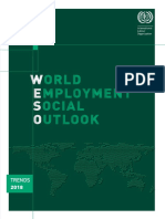 World Employment Social Outlook - Trends 2018 - ILO