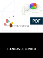 EstaDIStica... TECNICAS DE CONTEO