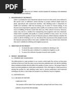 A concept note on Water Quality Test project