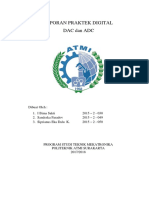 LAPORAN PRAKTEK DAC DAN ADC