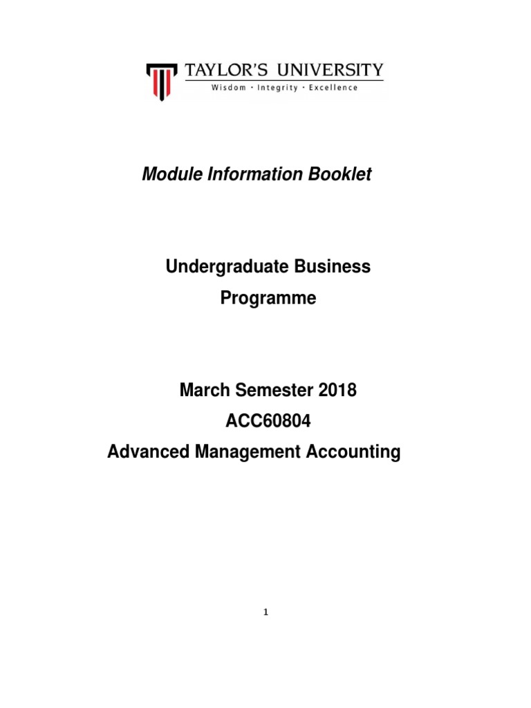 Module Information Booklet Pdf Strategic Management Plagiarism