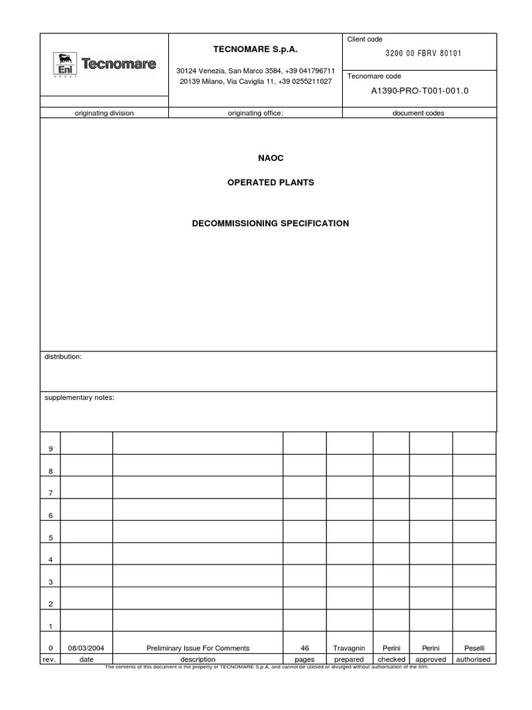 NAOC Decommissioning Specification Guide | PDF | Natural Gas | Pipeline ...