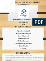 Pemeriksaan Fisik Pada Sistem Endokrin Kelompok 1