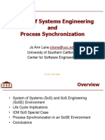 USC CSSE ARR SoSE Process Synchronization Mar 2008v2