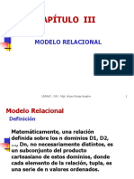 Modelo Relacional