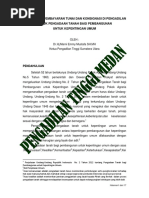 Penawaran Pembayaran Tunai Dan Konsignasi Di Pengadilan