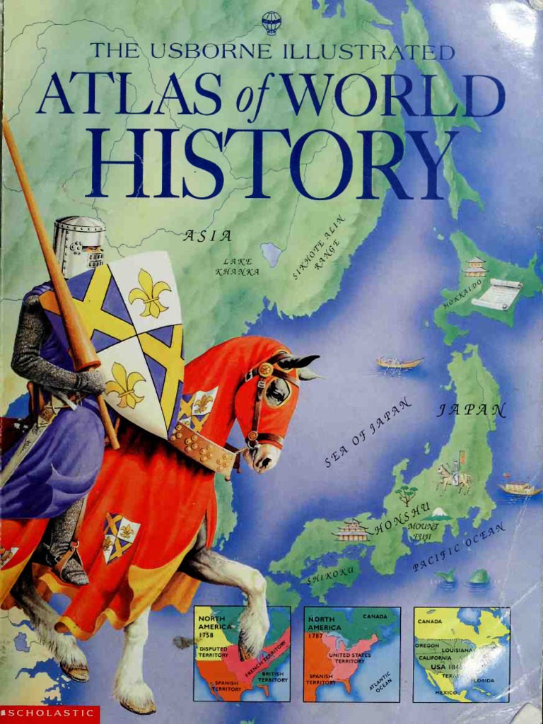 The Usborne Illustrated Atlas of World History PDF Crust (Geology