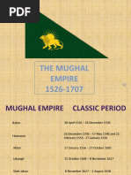 Mughal Empire Hierarchy Flow Chart | PDF | Mughal Empire | Timurid Dynasty