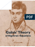 Γκαλουά, η θεωρία των εξισώσεων ως θεωρία ομάδων