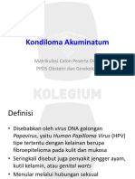 Kondiloma Akuminatum PDF