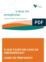 Dicas para Atuar Ememergências - Incendio