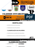 Morfologia Classes Invariáveis