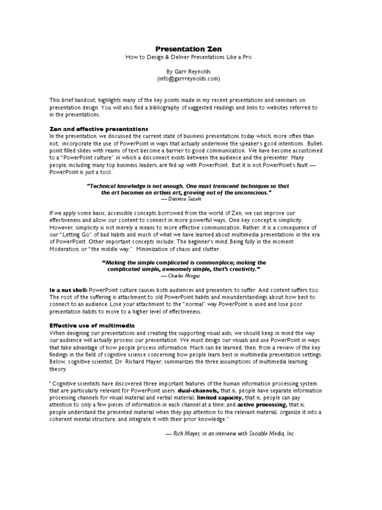 Presentation Tips | PDF