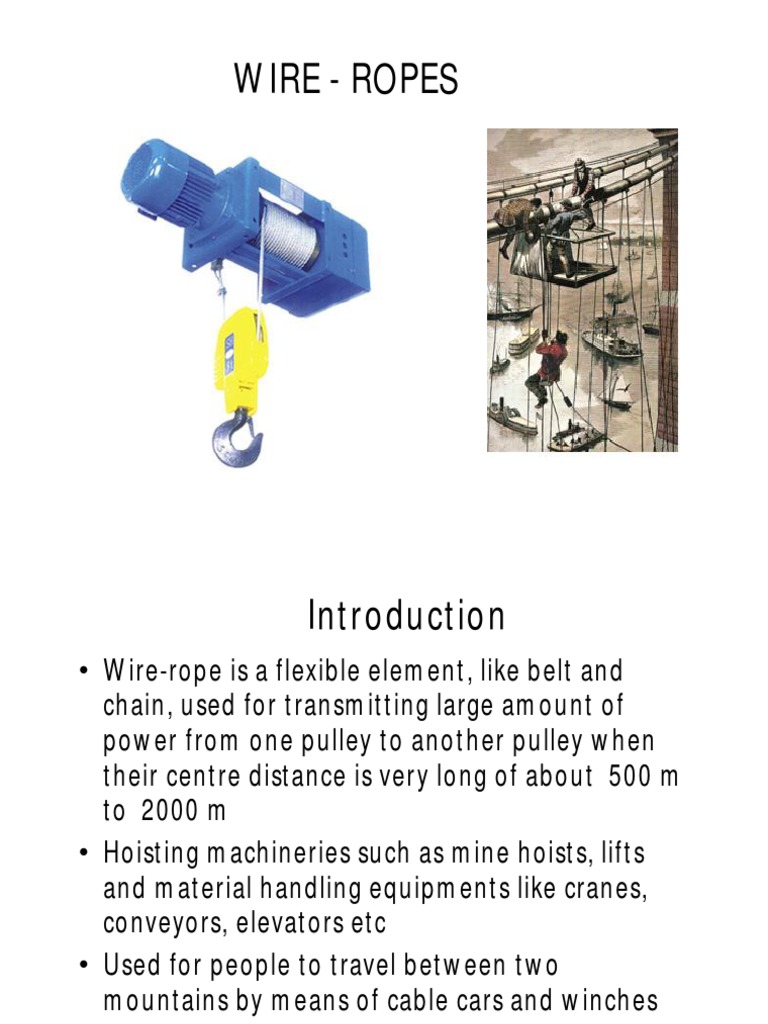 Regular Lay Wire Rope Overview | PDF | Rope | Wire