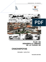 Resumen Ejecutivo Chachapoyas PDF