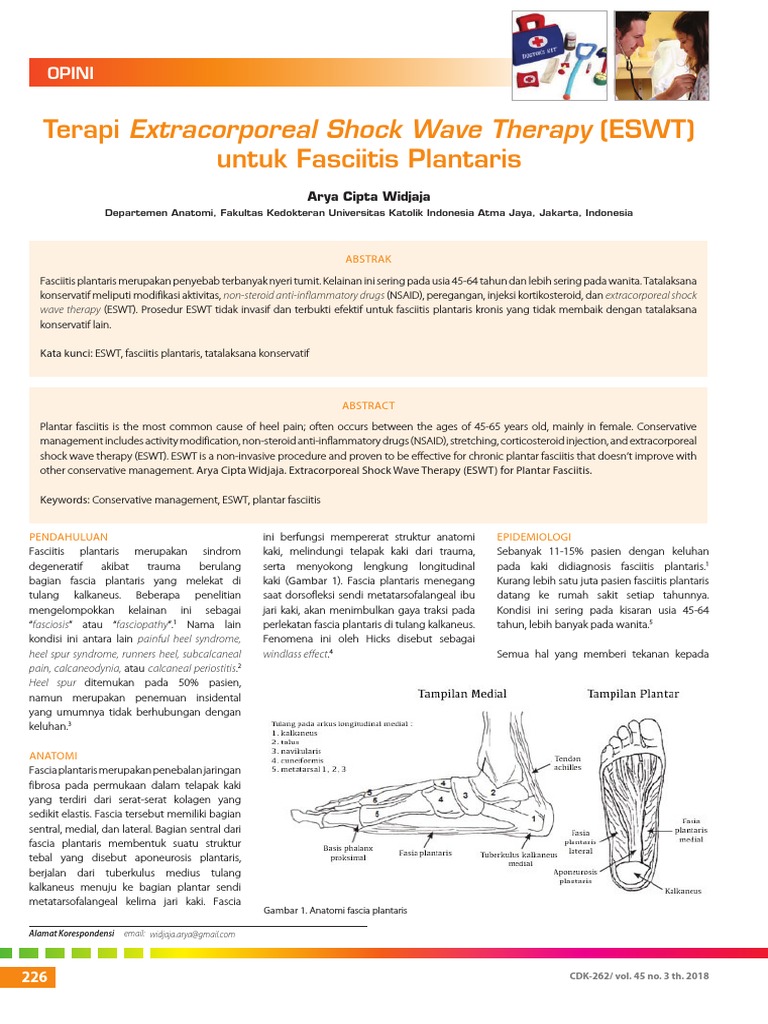 21 - 262Opini-Terapi Extracorporeal Shock Wave Therapy (ESWT) Untuk ...