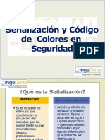 Señalización y códigos de colores