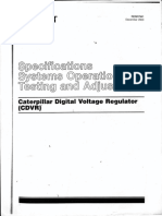 Caterpillar Digital Voltage Regulator Service Manual PDF