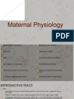 Chapter 4 Maternal Physiology