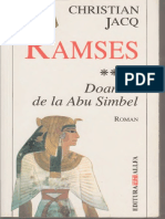 Christian Jacq - [Ramses] 4 Doamna de la Abu Simbel.pdf