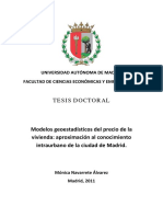 Navarrete, M - 2011 - Modelos Geoestadisticos Del Precio de La Vivienda