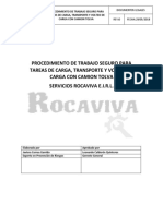 Procedimiento de Trabajo Seguro para Tareas de Carga