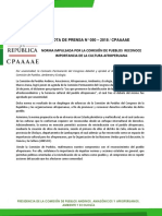 NORMA IMPULSADA POR LA COMISIÓN DE PUEBLOS  RECONOCE IMPORTANCIA DE LA CULTURA AFROPERUANA